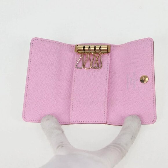 LOUIS VUITTON Monogram Multicolor Multicles 4 Key Case White M93731 Auth 132774V - Picture 7 of 16